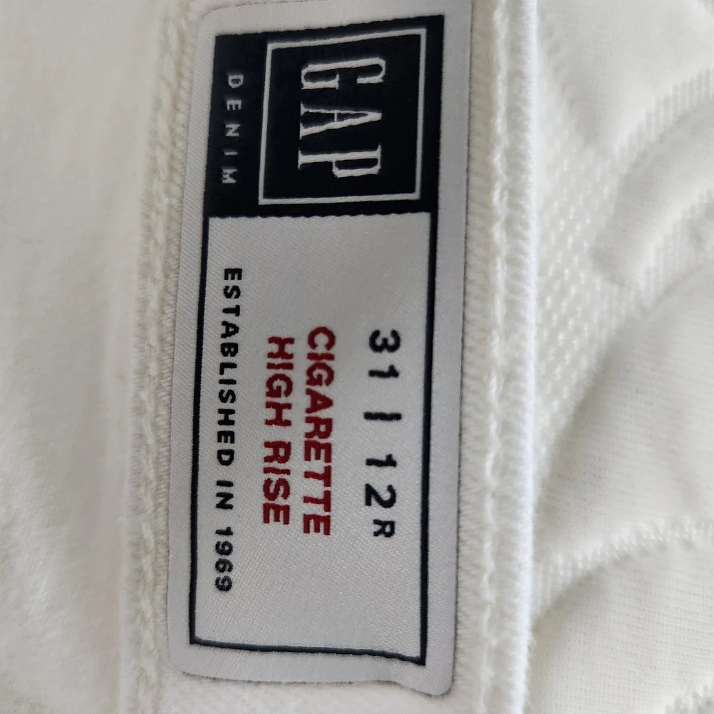 GAP womens cigarette high rise jeans - Picture 5 of 5